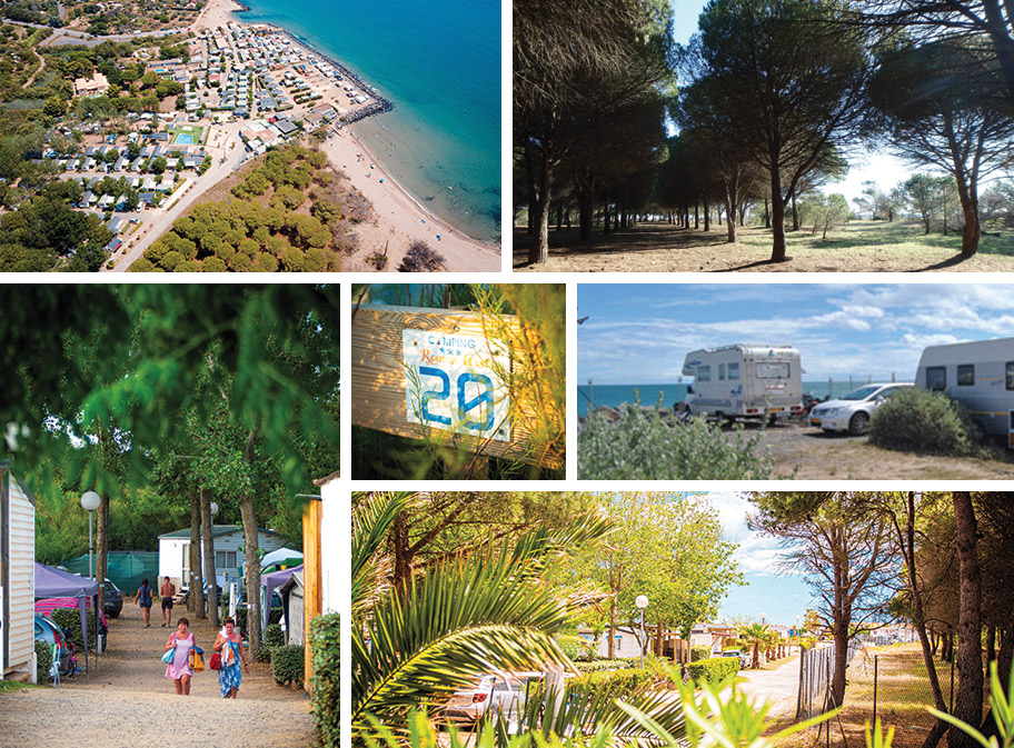 Camping le Roucan West - Emplacements pour tentes et caravanes