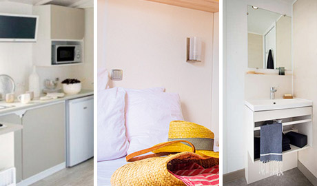 Camping le Roucan West - Mobil-homes | 4-6 personnes | Confort 2 chambres